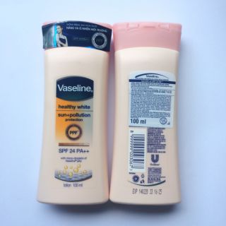 Sữa dưỡng thể vaseline 100ml chai nhỏ