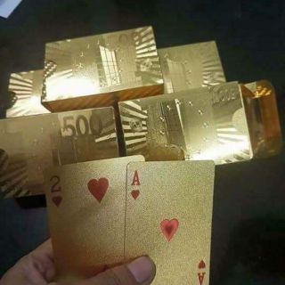 Sỉ bộ bài mạ vàng