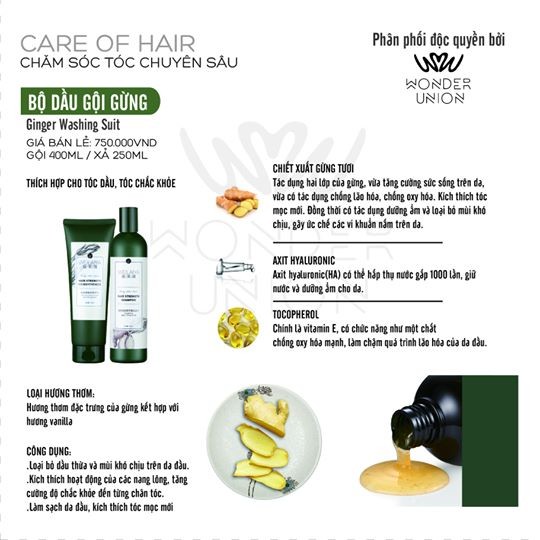 Bộ Dầu Gội Đầu Xả Weilaiya Chính Hãng Tinh Chất Gừng Hỗ Trợ Mọc Tóc Ngăn Rụng Tóc (Sẵn Số Lượng Lớn) | BigBuy360 - bigbuy360.vn