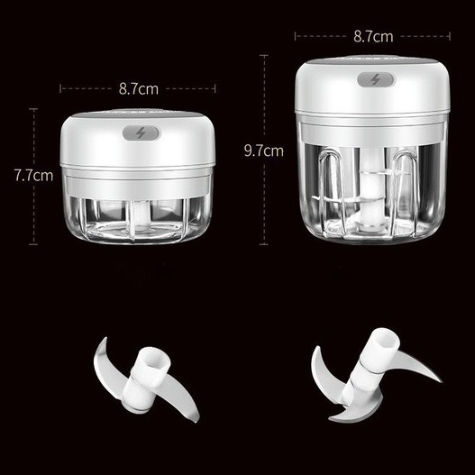 [Mua 1 Tặng 1] Máy Xay Tỏi Ớt Mini Cầm Tay Đa Năng Thế Hệ Mới Breo Market Nhỏ Gọn Thông Minh Có Cổng Sạc USB | BigBuy360 - bigbuy360.vn