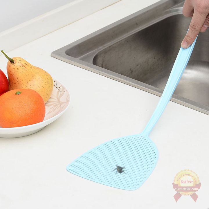 Vỉ dài đập ruồi côn trùng nhựa dẻo cao cấp tiện lợi nhiều màu