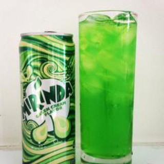Thùng Mirinda Thái Lan ( Green Cream Soda) 24 lon