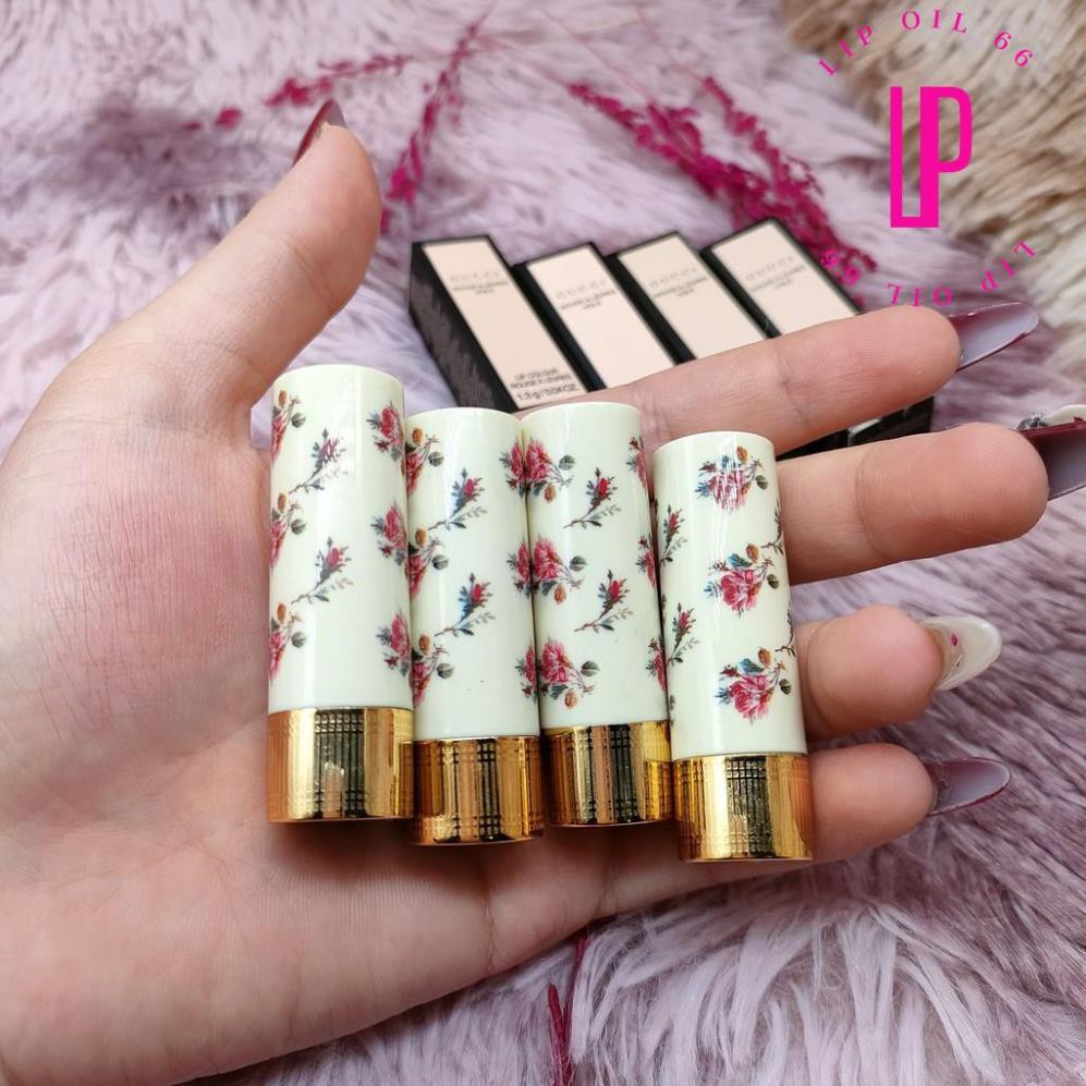 Son Gucci Rouge À Lèvres Voile Vỏ Hoa mini 1.3g đủ tone hot hit bền màu không trôi | BigBuy360 - bigbuy360.vn