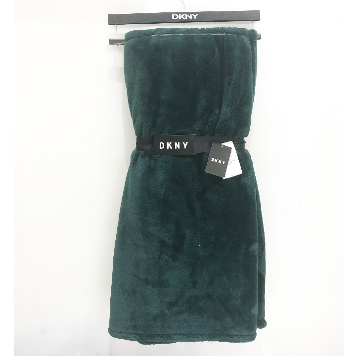 Chăn DKNY Plush Throw, Green
