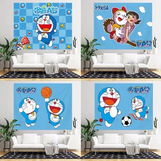 Thảm tranh doremon, tranh vải treo doremon nhiều mẫu