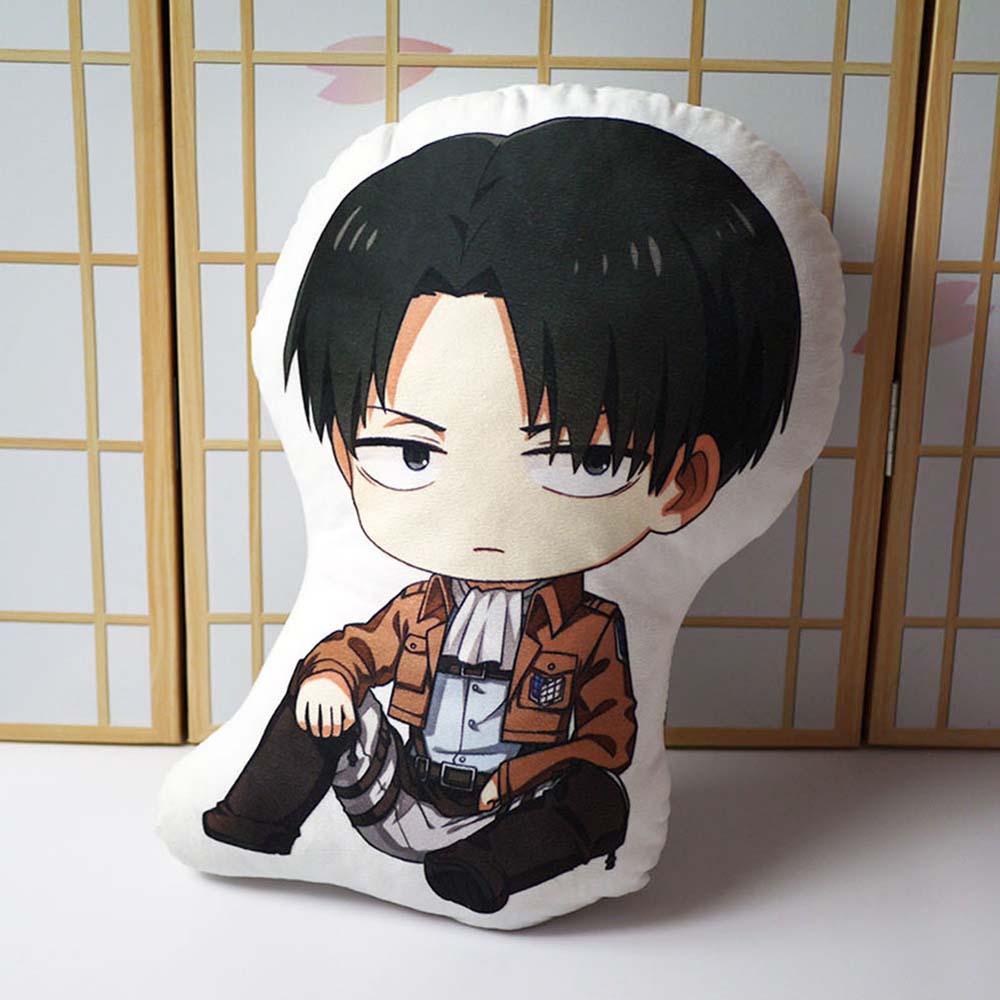 Thú Nhồi Bông Hình Levi Ackerman Trong Attack on Titan Mềm Mại