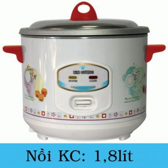 [XÃ KHO] NỒI CƠM ĐIỆN KIM CƯƠNG (1.2L, 1.8L, 2.8L) - LOVETRADE, FULLCOOK, YUEMEI (1L8) [HCM]