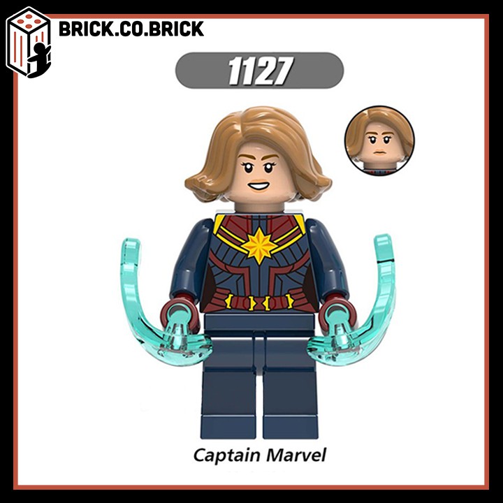 Non Lego Super Hero Đồ Chơi Lắp Ráp Mô Hình Minifigure Siêu Anh Hùng Marvels DC Stan Lee Korg Nova Captain Pepper X0240