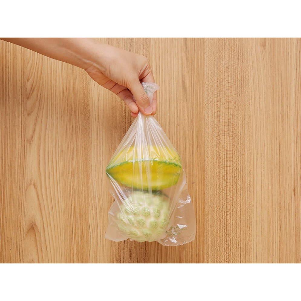 túi bọc thực phẩm tự hủy sinh học, túi đựng thực phẩm Green Eco 17 x 28cm (200 túi)