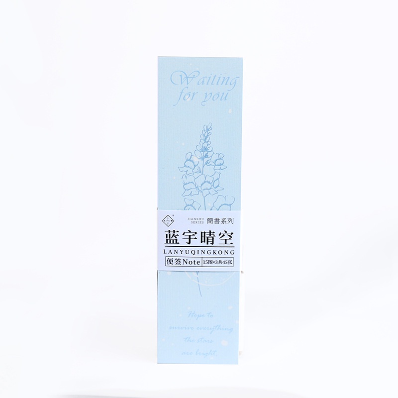 Mohamm 45 Tờ Giấy Ghi Chú Hoa Văn