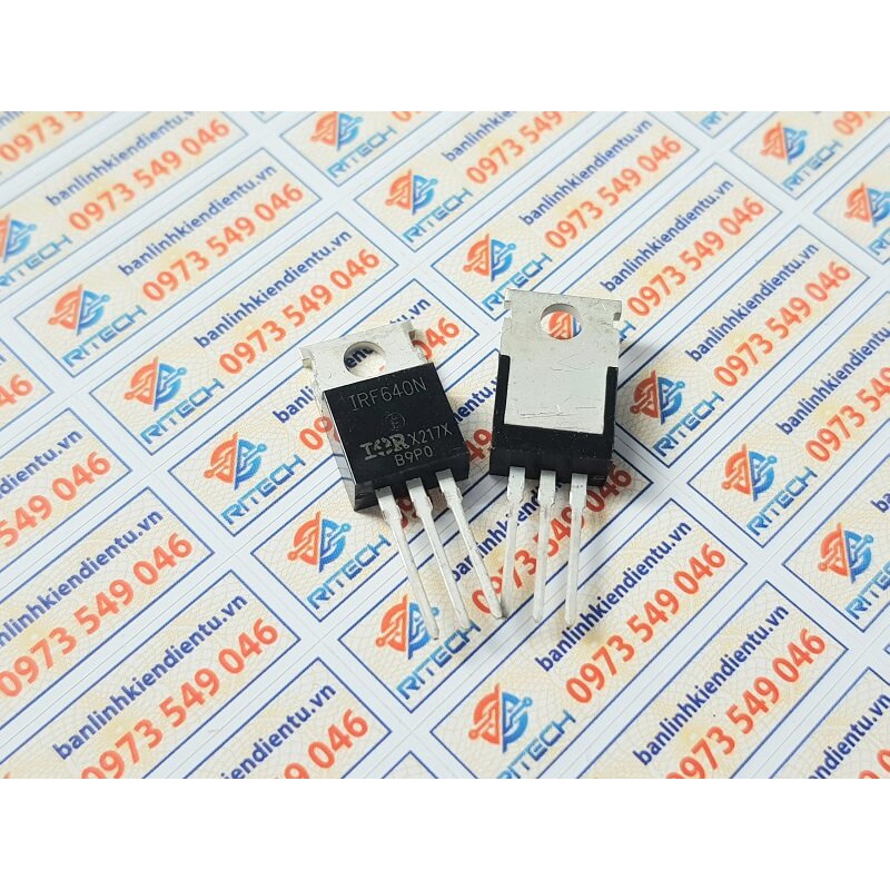 [Combo 5 chiếc] IRF640 IRF640N Mosfet kênh N 18A 200V TO-220