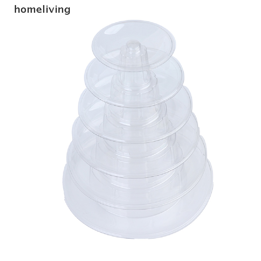 Giá Đỡ Trưng Bày Bánh Macaron 6 Tầng Tiện Lợi Dành Cho Tiệc Cưới / Sinh Nhật