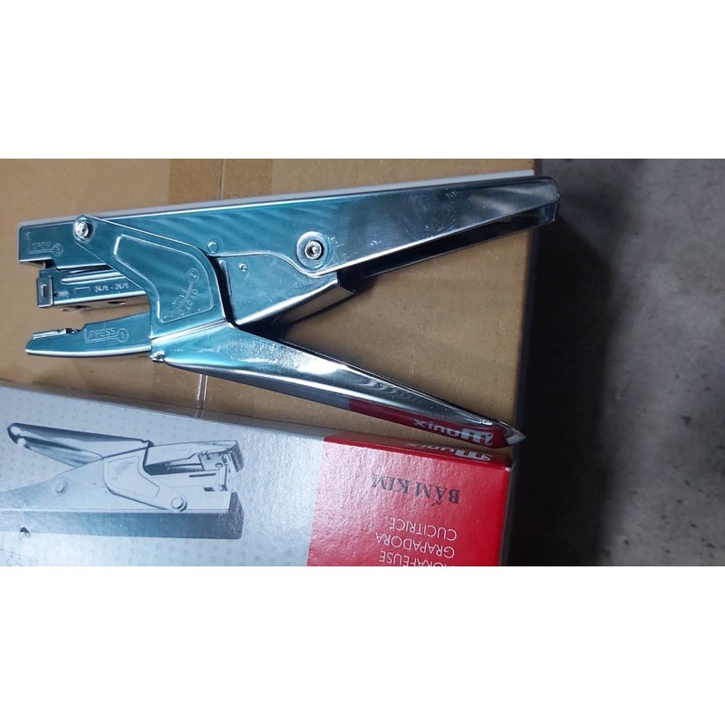 DẬP GHIM BẤM GIẤY CAO CẤP HIỆU STAPLER (HÀNG CÔNG TY, HÌNH TỰ CHỤP)