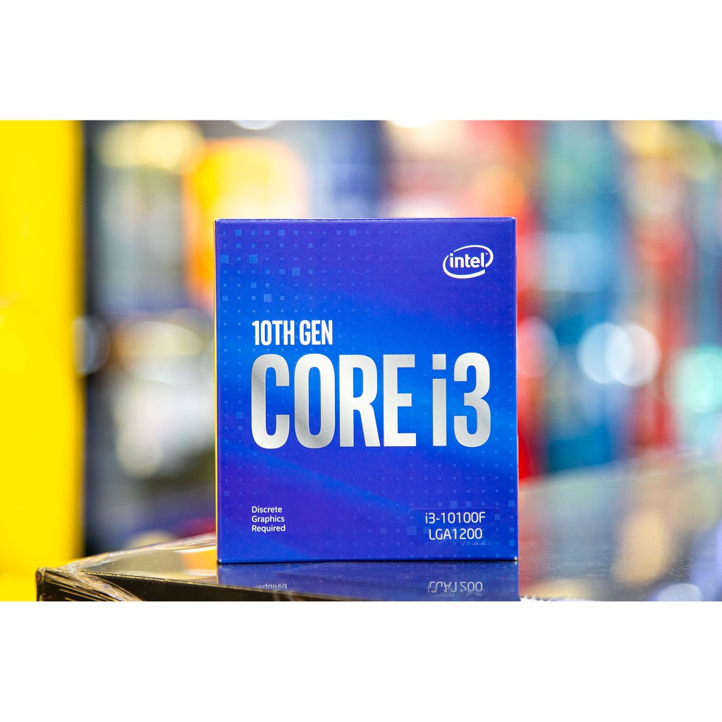 CPU Intel Core i3-10100F (3.6GHz turbo up to 4.3Ghz, 4 nhân 8 luồng, 6MB Cache, 65W) - Socket Intel LGA 1200 | WebRaoVat - webraovat.net.vn