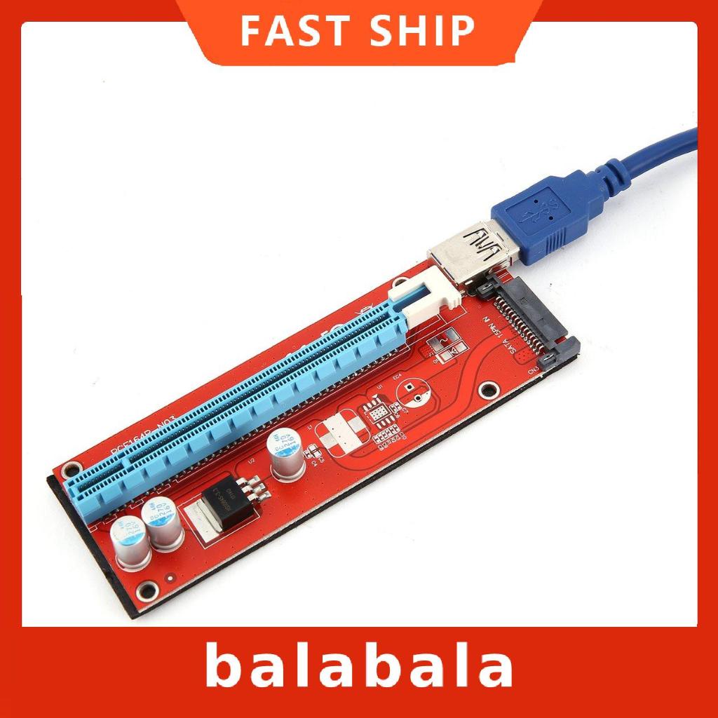 Set 6 thẻ mở rộng PCI-E Express 1x sang 16x | BigBuy360 - bigbuy360.vn