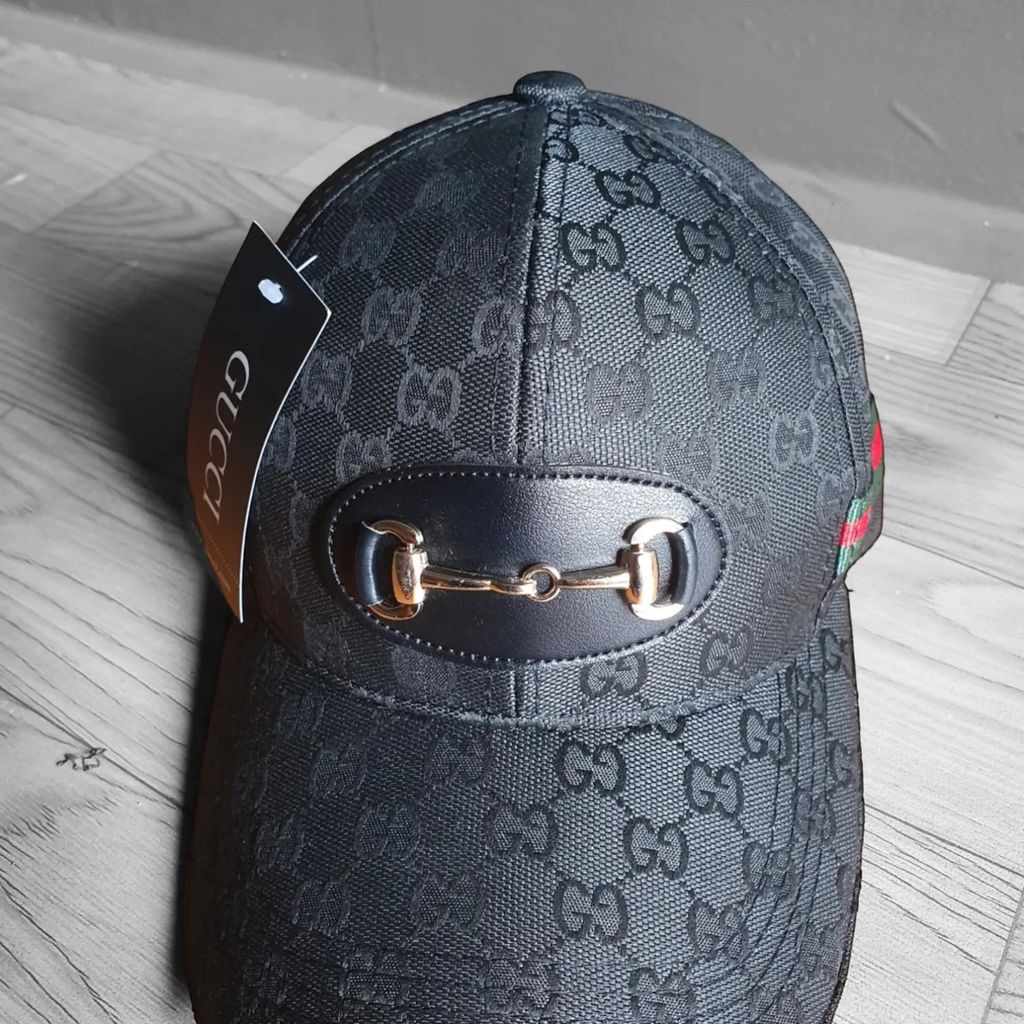 Nón Kết Kaki Gucci Viền NK38