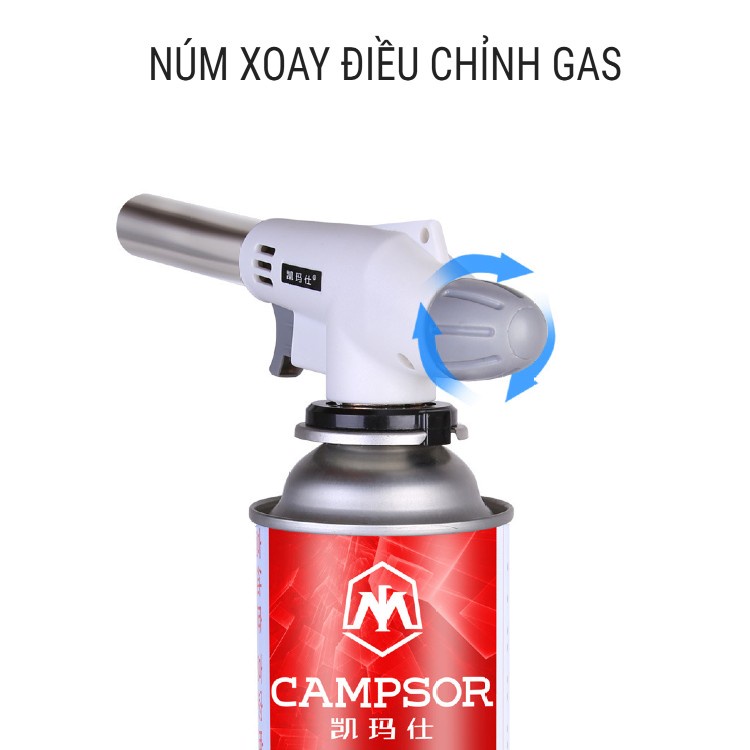 Đầu Khò Ga Mini (Nhật Bản) Flame gun WH920 - Núm điều Chỉnh Nhiệt 1300 độ C - KG1