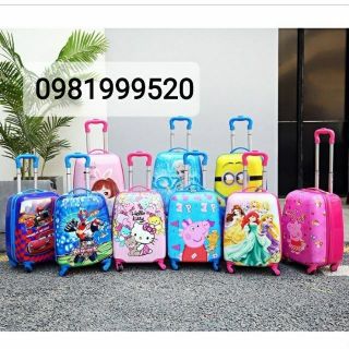 Vali kéo trẻ em 2 mặt in cao cấp(sẵn)