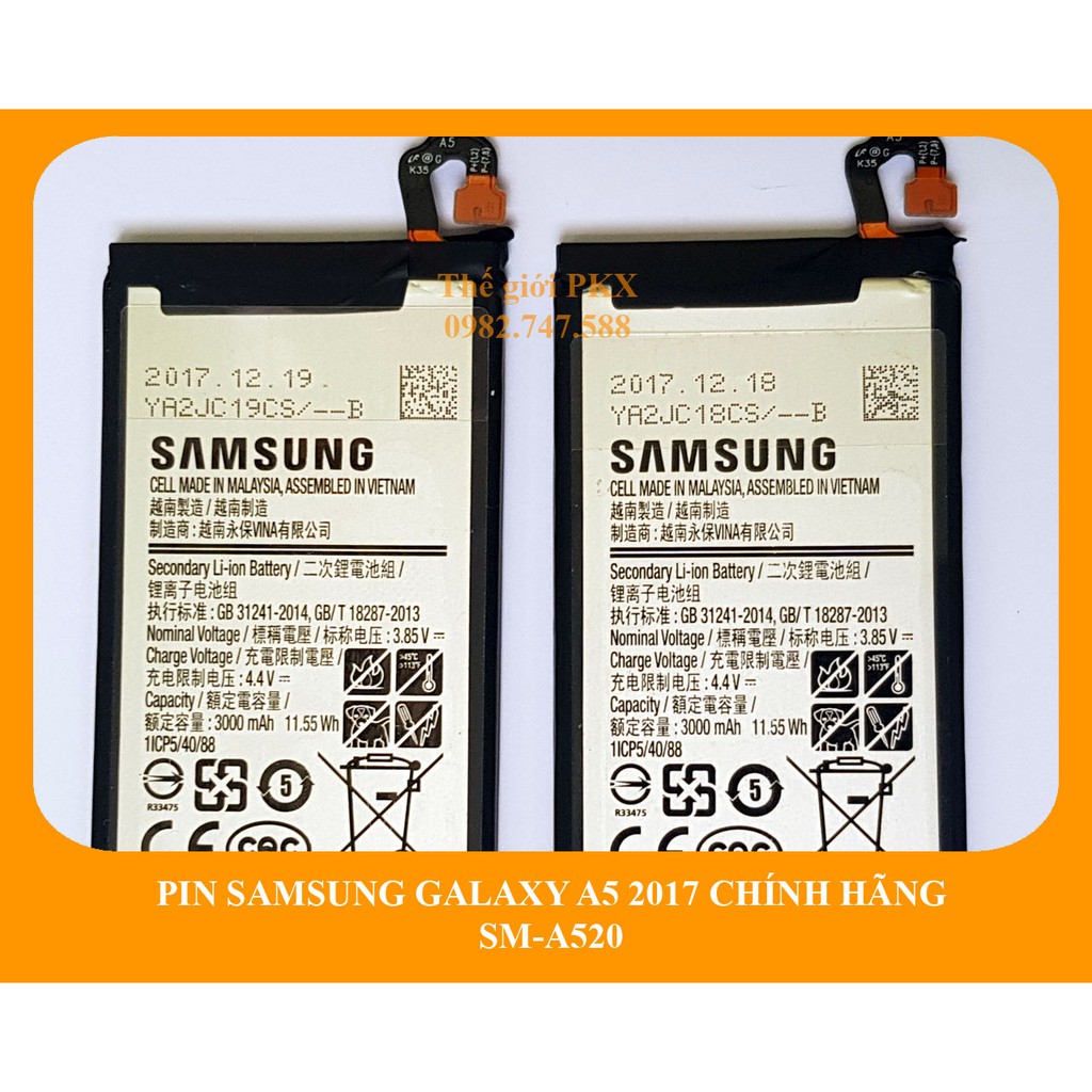 Pin Samsung A5 2017 chính hãng | Galaxy A520