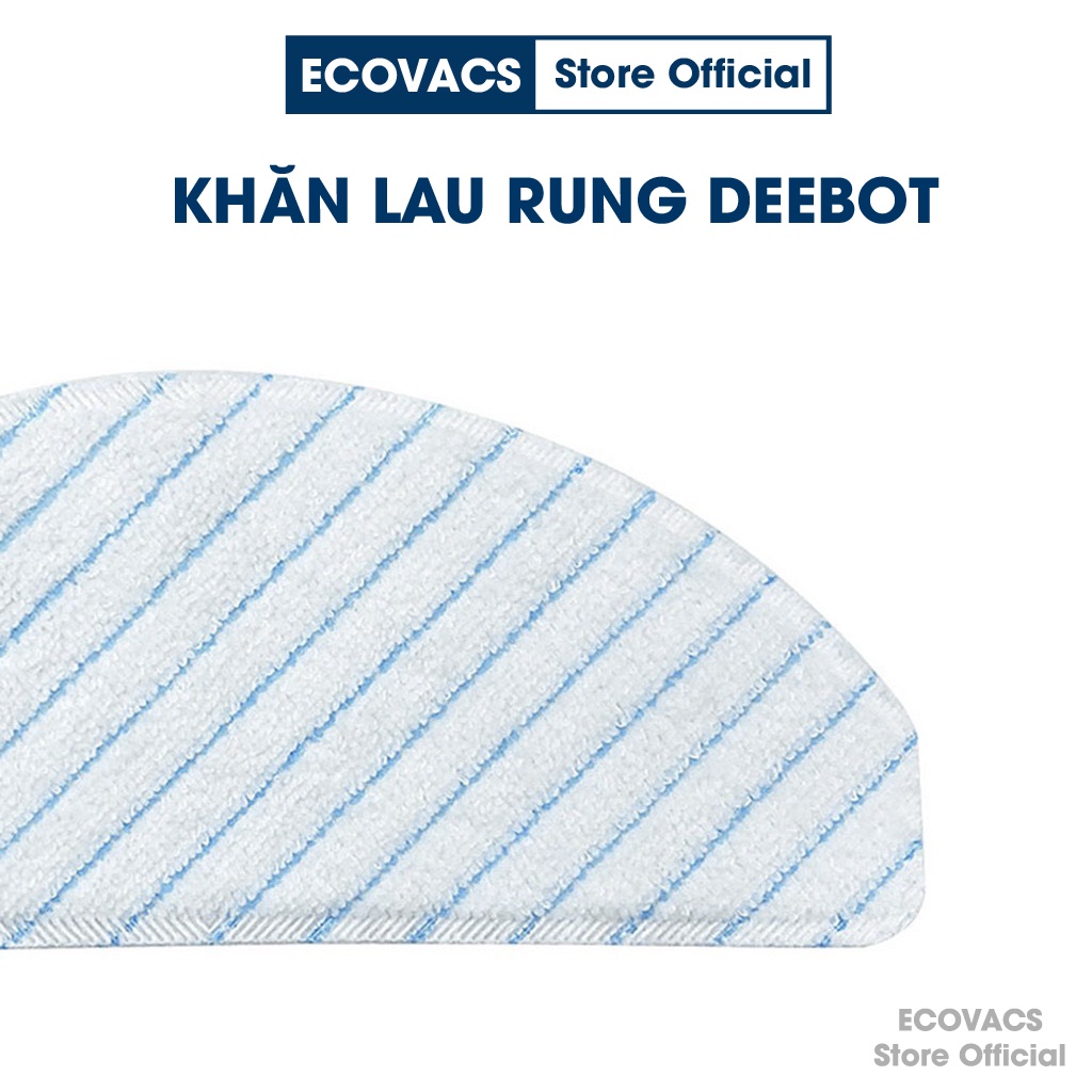 Khăn lau rung Robot hút bụi lau nhà Ecovasc Deebot T8 Aivi /T8 Power/ T8 Max/ T8 Aivi plus/T9 Aivi/ T9 Max/T9