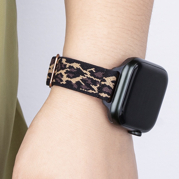 Dây Đeo Đồng Hồ Dạng Bện Mỏng Thời Trang Cho iwatch series 7 6 5 3 4 2 SE 41mm 45mm 38mm 40mm 42mm 44mm