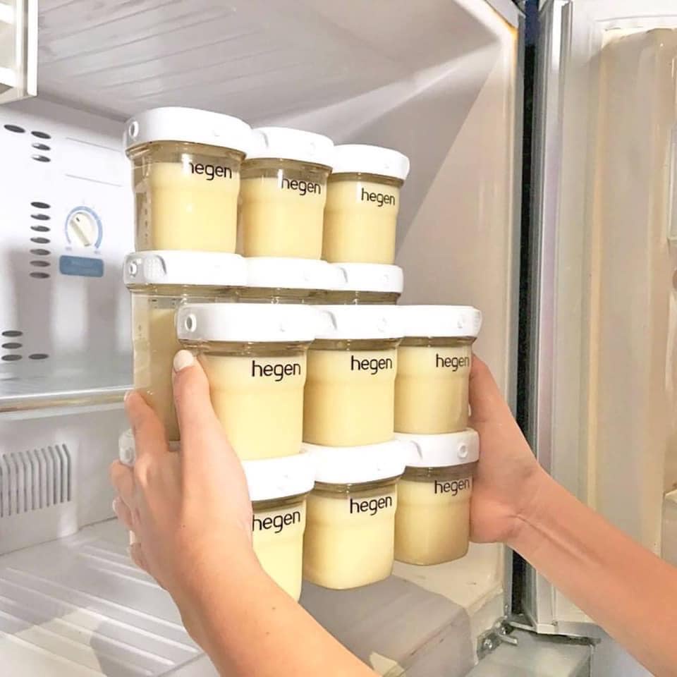 Bình trữ sữa hegen 150ml 240ml, bình bảo quản sữa, thức ăn cho bé hegen tại HCM, HN