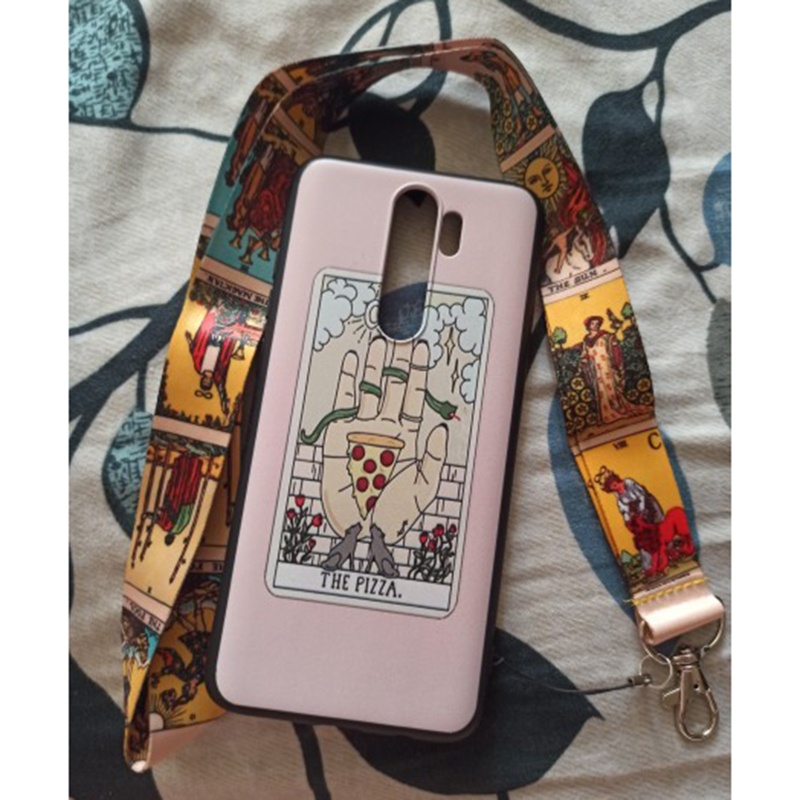 Dây Đeo Cổ Giữ Thẻ Bài Tarot / Chìa Khóa In Họa Tiết Xinh Xắn Tiện Dụng