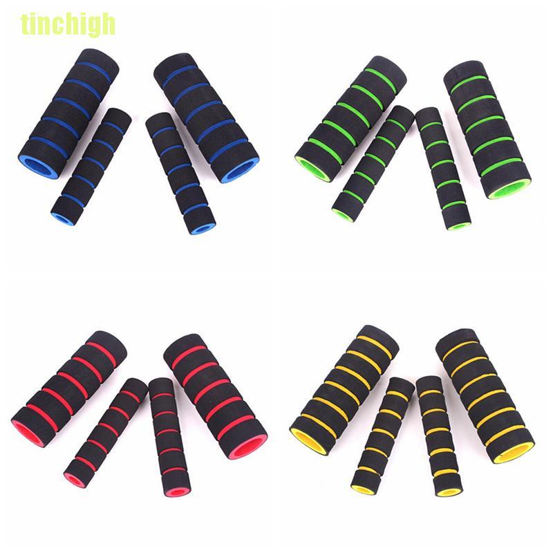 Bộ 2 Cặp Vỏ Bọc Tay Lái Xe Đạp + Tay Phanh Bằng Xốp Mềm