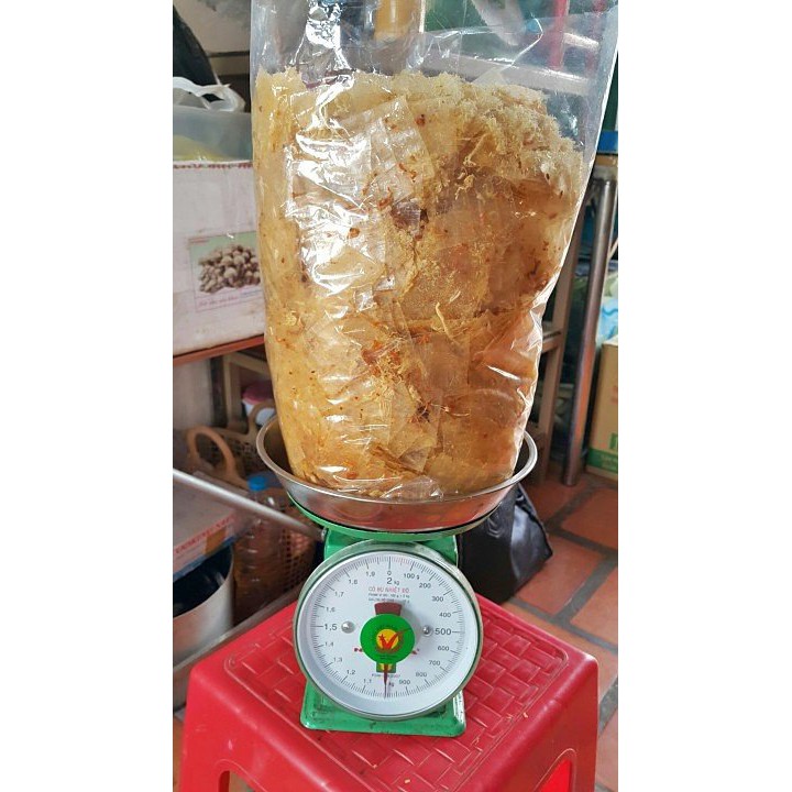 1KG BÁNH TRÁNG TRỘN RUỐC CHÀ BÔNG NHÀ LÀM SIÊU CAY