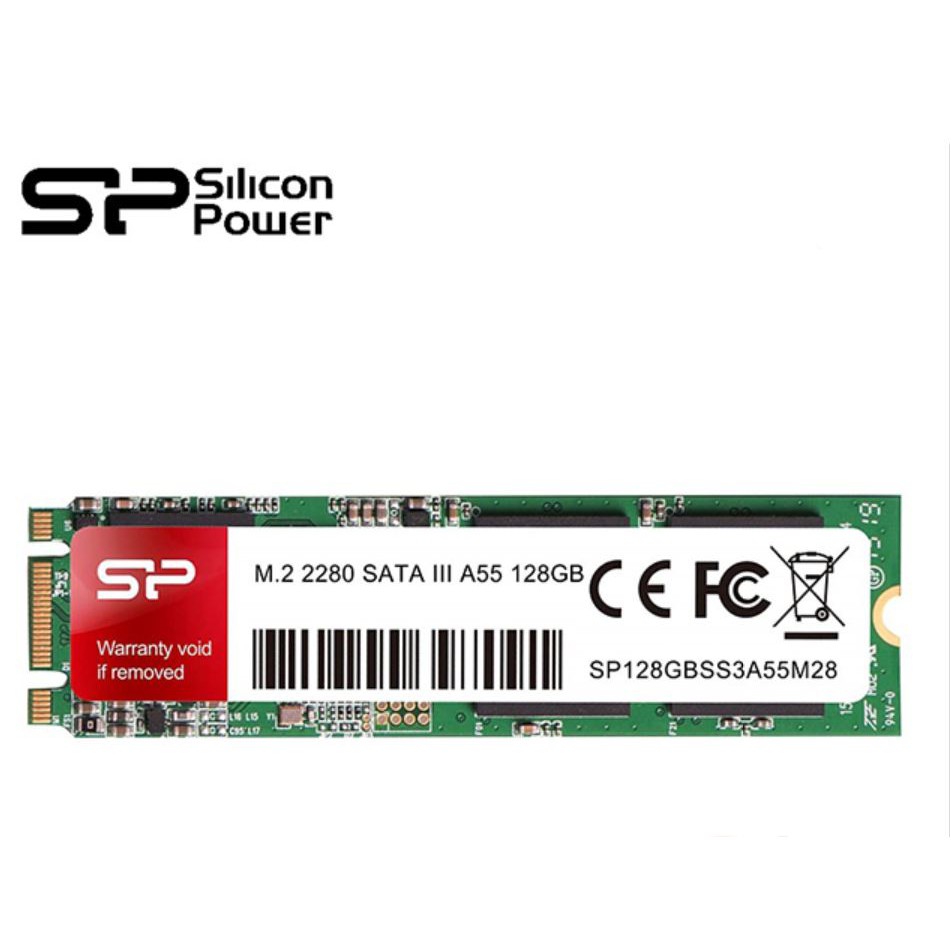 Ổ cứng SSD SILICON A55 (M2.Sata) - Chính hãng new 100%