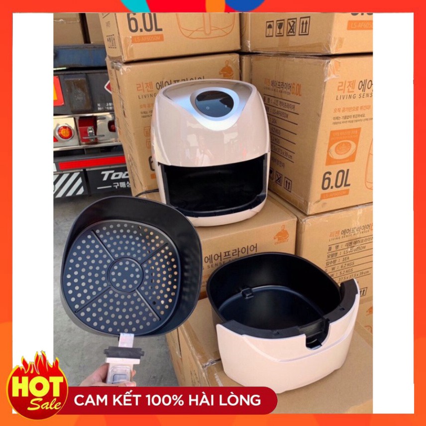 ⚡️Freeship⚡️ Nồi chiên không dầu Hàn Quốc Living loại 6lit