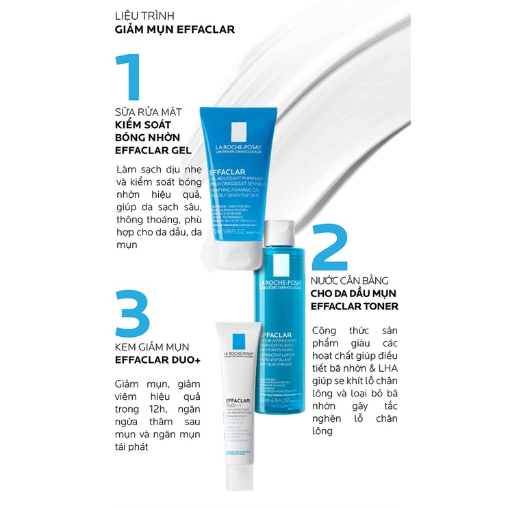 [CHÍNH HÃNG CÓ TEM] La Roche Posay Effaclar Duo+ 40mL - Kem Dưỡng Giúp Giảm Mụn, Ngăn Ngừa Vết Thâm.