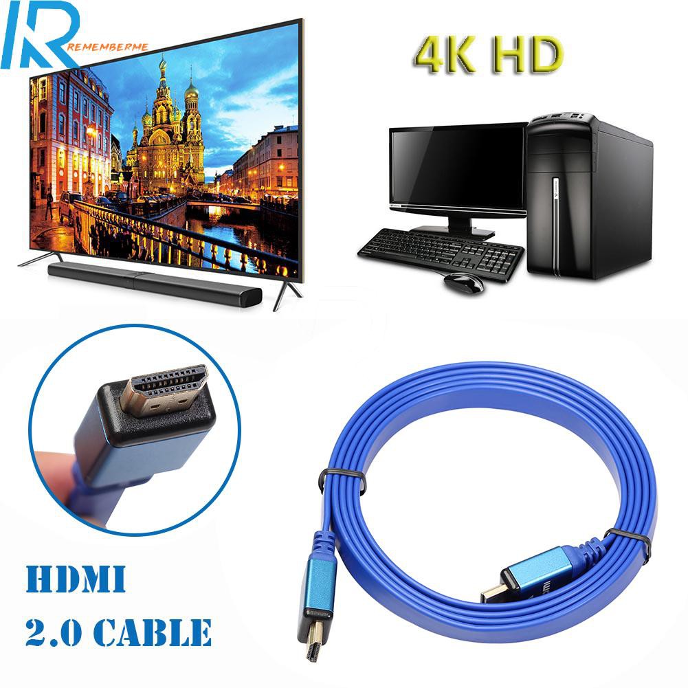 Dây Cáp Video Hdmi-Compatible 2.0 4k 60hz 18gbps Arc Cho Tv Ps4