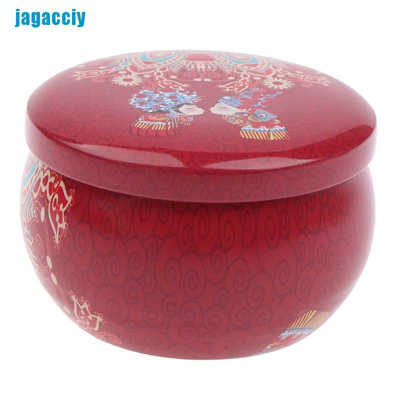 [jagacciy] DIY Candle Tin Jars Holder Storage Case For Dry Spices Camping Sweets Gifts ggbo