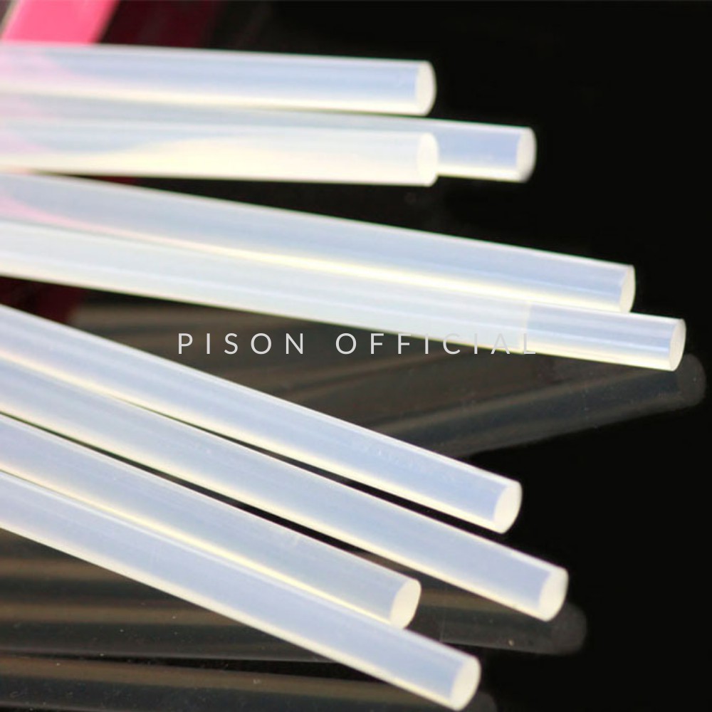 Set 5 keo nến Pison cỡ nhỏ 17 và loại lớn 25cm  dùng cho máy bắn keo silicon - 1 bộ
