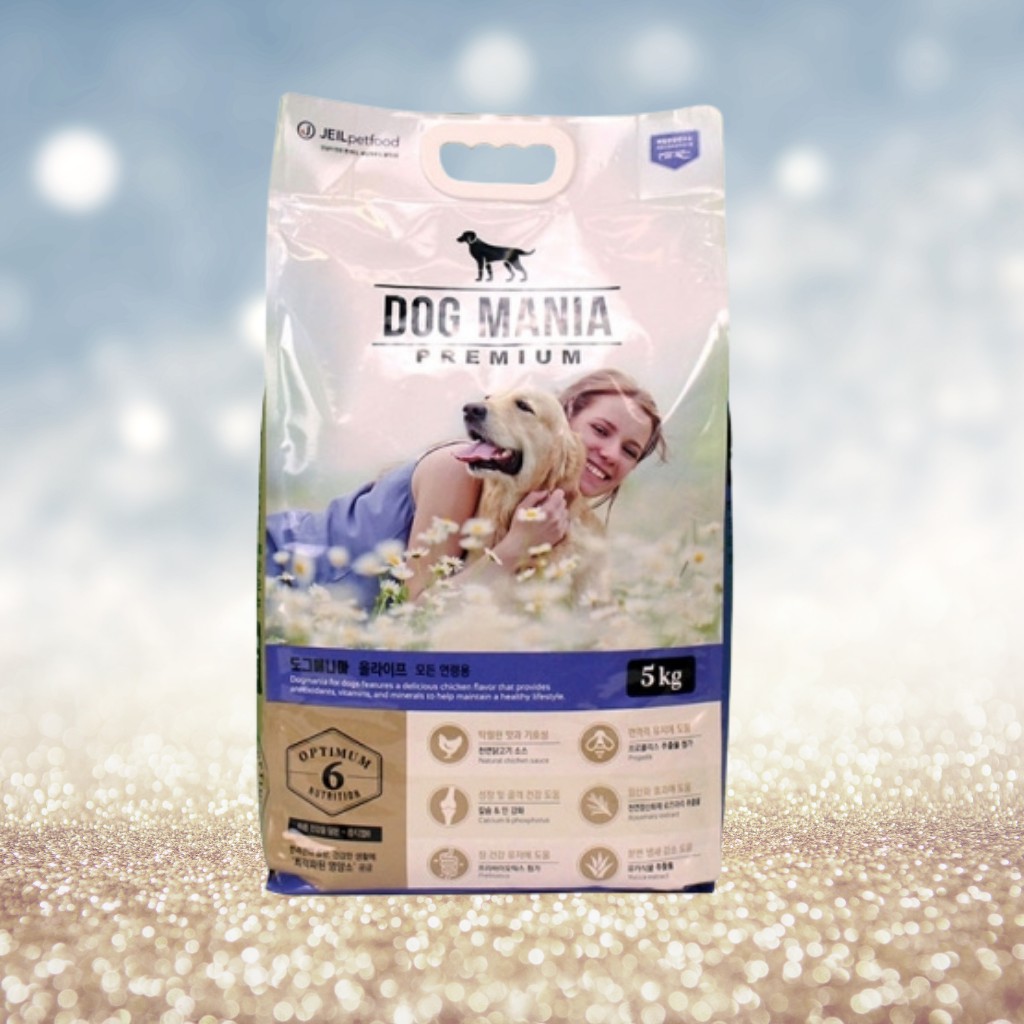 5kg Thức ăn hạt cho chó Dog Mania Premium