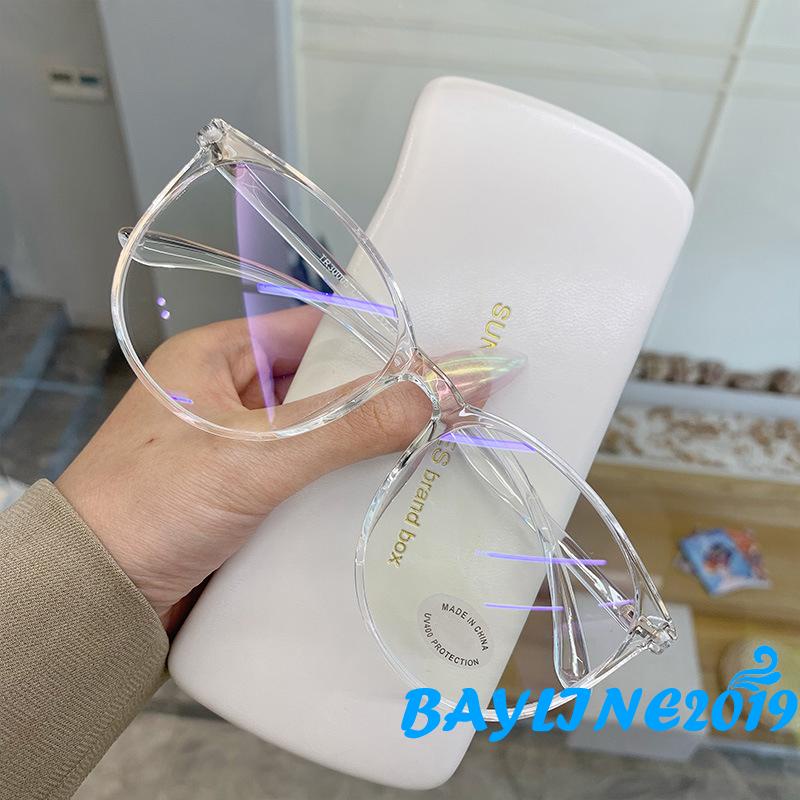 Mắt kính chống tia sáng xanh màu đen / hồng / xám / trắng dành cho nam và nữ