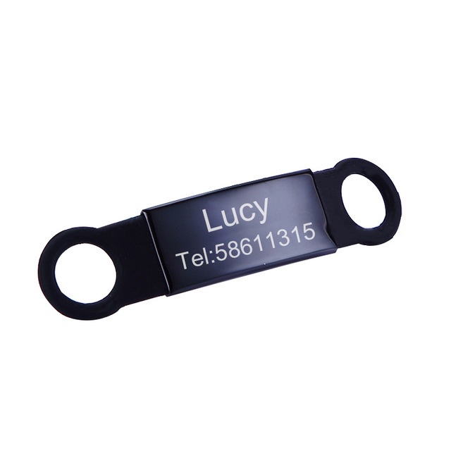 Bảng Tên Thú Cưng, Vòng Cổ Cho Chó Mèo - Thẻ Tên Inox