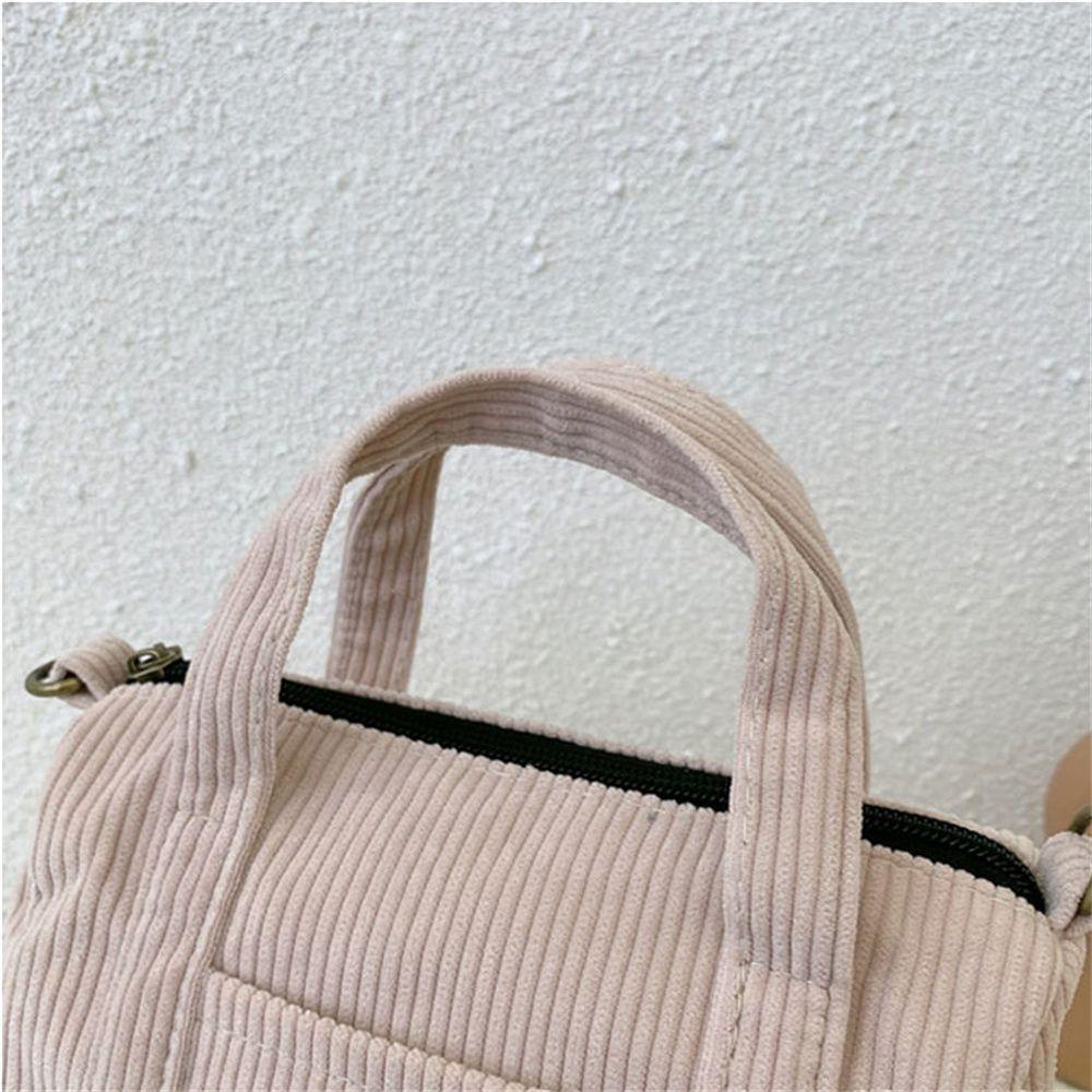 Ba Lô Đi Học Vải Nhung Thời Trang Thu Đông