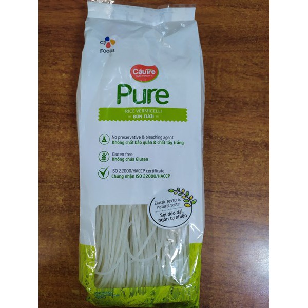 Bún tươi Pure Cầu Tre gói 150g / 300g