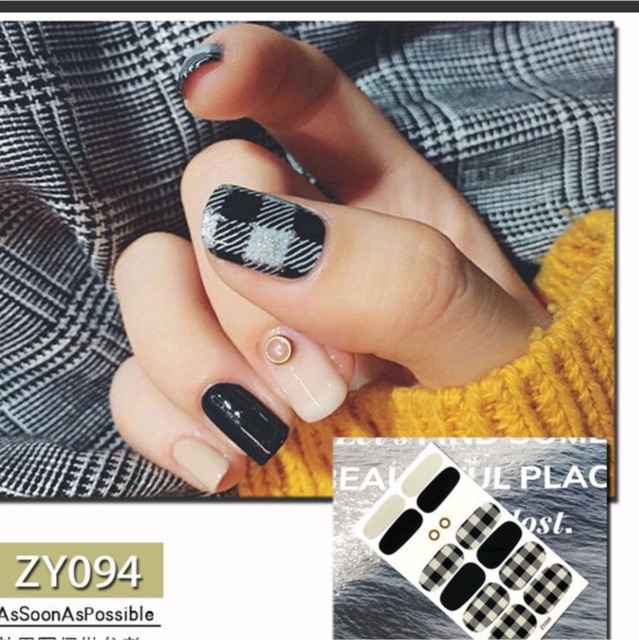 (SALE RẺ) Miếng dán móng tay 3D hàn quốc nail Wraps mẫu mới đẹp