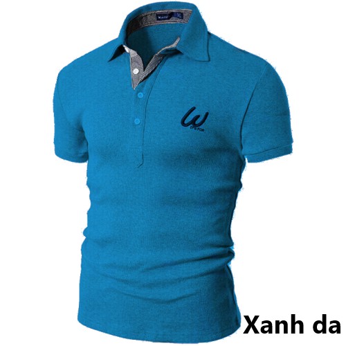 Áo thun nam trơn cổ bẻ W For OPTB024 - opOdo Fashion | BigBuy360 - bigbuy360.vn