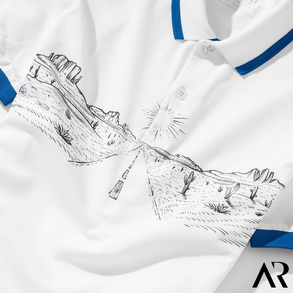 Áo polo nam trơn cổ trụ Hình in 3d  thun cao cấp from chuẩn thiết kế phong cách sang trọng,AREMI  APL0015 | BigBuy360 - bigbuy360.vn