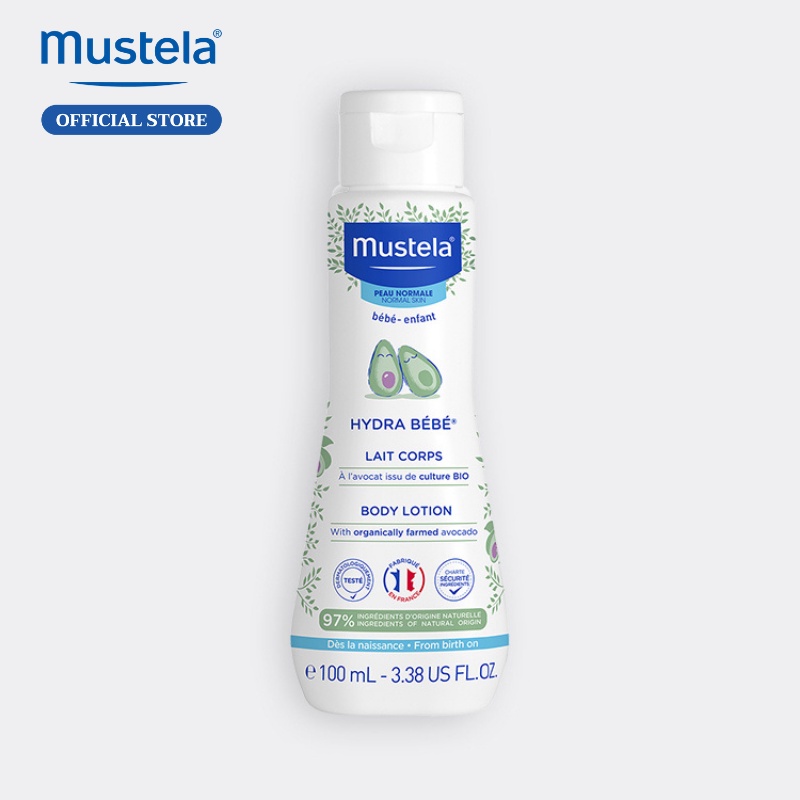 Kem Dưỡng Da Toàn Thân Mustela Cho Trẻ Sơ Sinh &amp; Em Bé Da Thường 300ml
