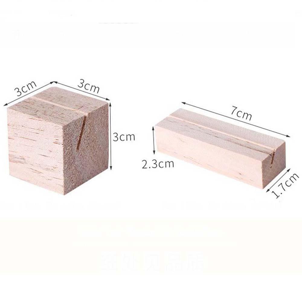 YIYU Giá Đỡ Thẻ Để Bàn Hình Chữ Nhật / Vuông Độc Đáo Trang Trí Tiệc Cưới