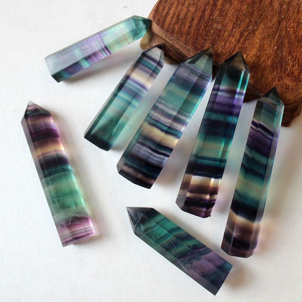 Đá Fluorite Lục Giác Tự Nhiên 4-7CM