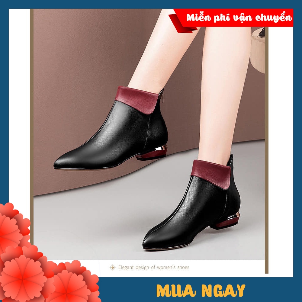 Giày boots phong cách Âu Mỹ