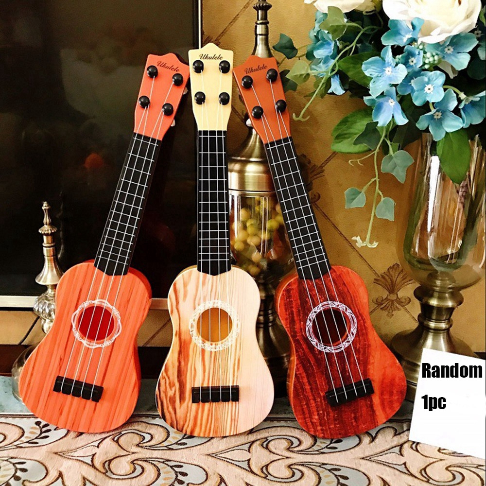 Đàn Ukulele đồ chơi chất lượng cao màu sắc ngẫu nhiên cho bé