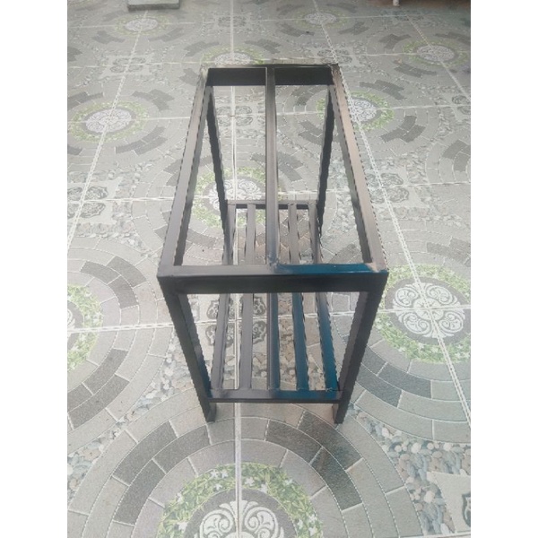 Chân bể cá mini Dài 60cm. Rộng 30cm. Cao 40-50-60cm.hộp thép 2*4cm.sàn để đồ