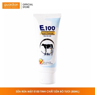 Sữa rửa mặt chiết xuất sữa bò E100 Facial Cleanser 80ML